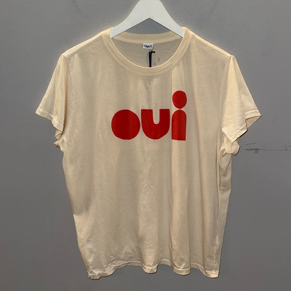 Clare V. Classic Tee - Oui